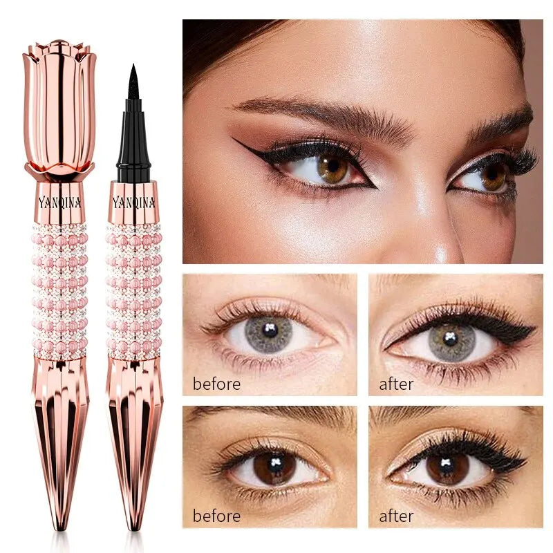 YANQINA Precision Liquid Eyeliner Pen – Waterproof, Long-Lasting, Quick-Dry