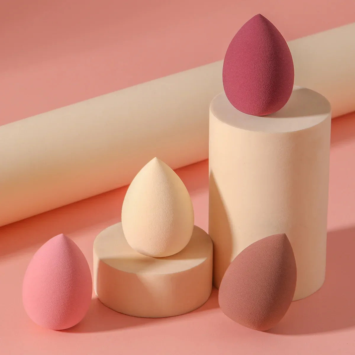 RUZOFO 4-Piece Makeup Sponge Blender Set – Foundation & Concealer Applicator