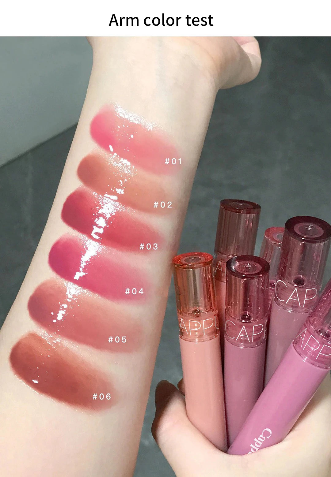 Cappuvini Beauty Juice Lip Glaze: labial hidratante con brillo de espejo
