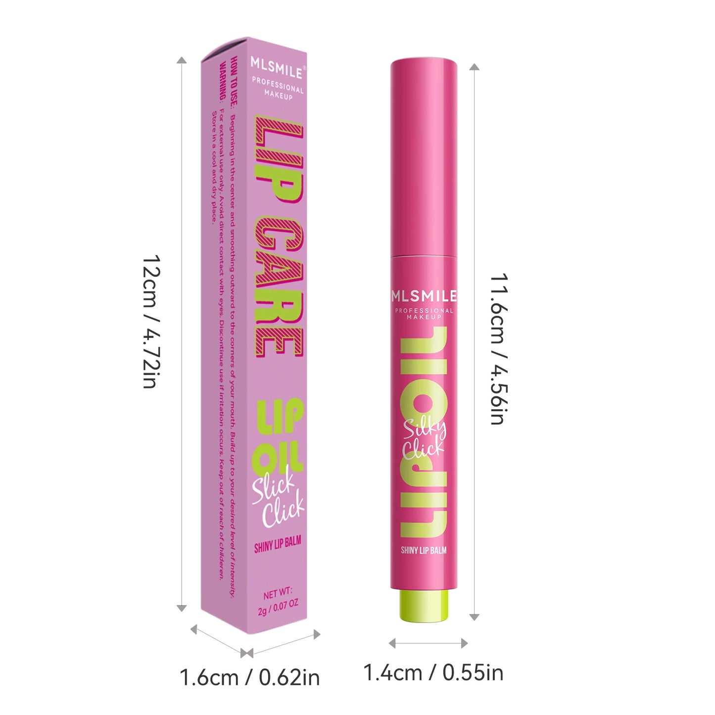 Lápiz labial mate resistente al agua MLSMILE: acabado aterciopelado de larga duración que no mancha (9 colores)