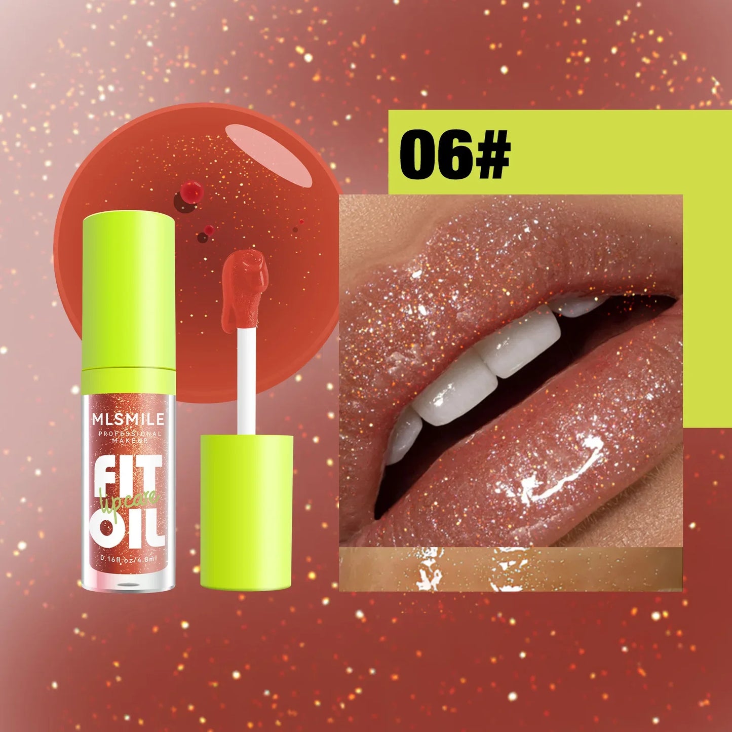 Lápiz labial líquido mate de 8 colores LIDORIA: resistente al agua, antiadherente y con brillo hidratante.
