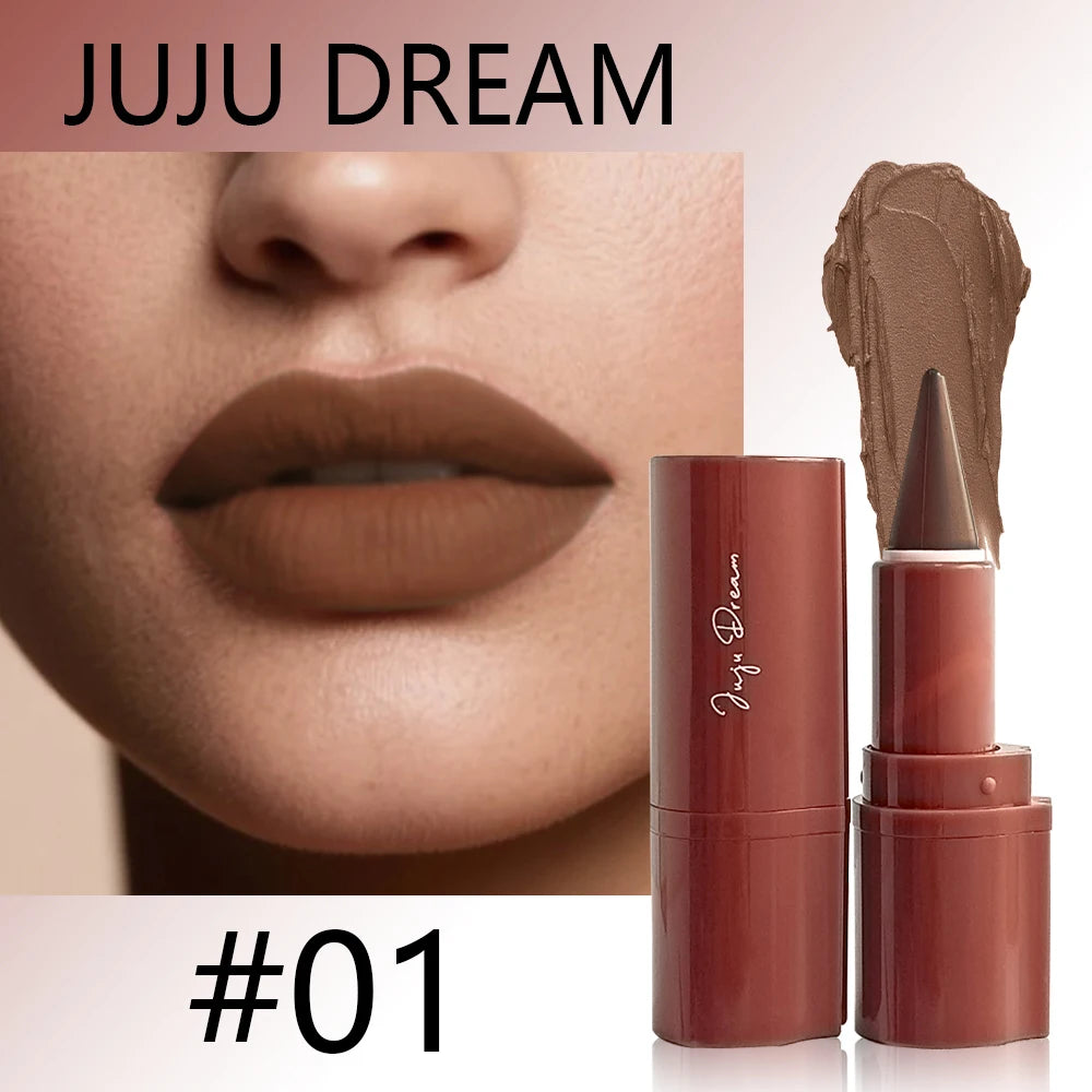 Delineador de labios mate aterciopelado JUJU Dream: duradero, resistente al agua y de aplicación suave.