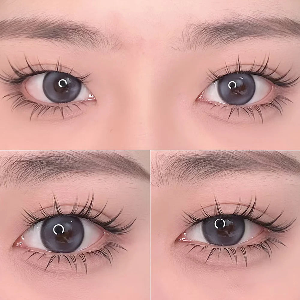 BLINKWAVE 5 Pairs Clear Band Lower False Eyelashes – Natural Manga Bottom Lashes