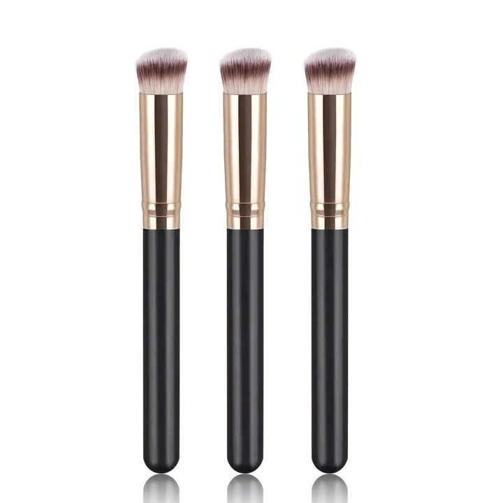 LuxuryGlow Premium Foundation & Concealer Brush Set – Flawless Blending & Contour Tool