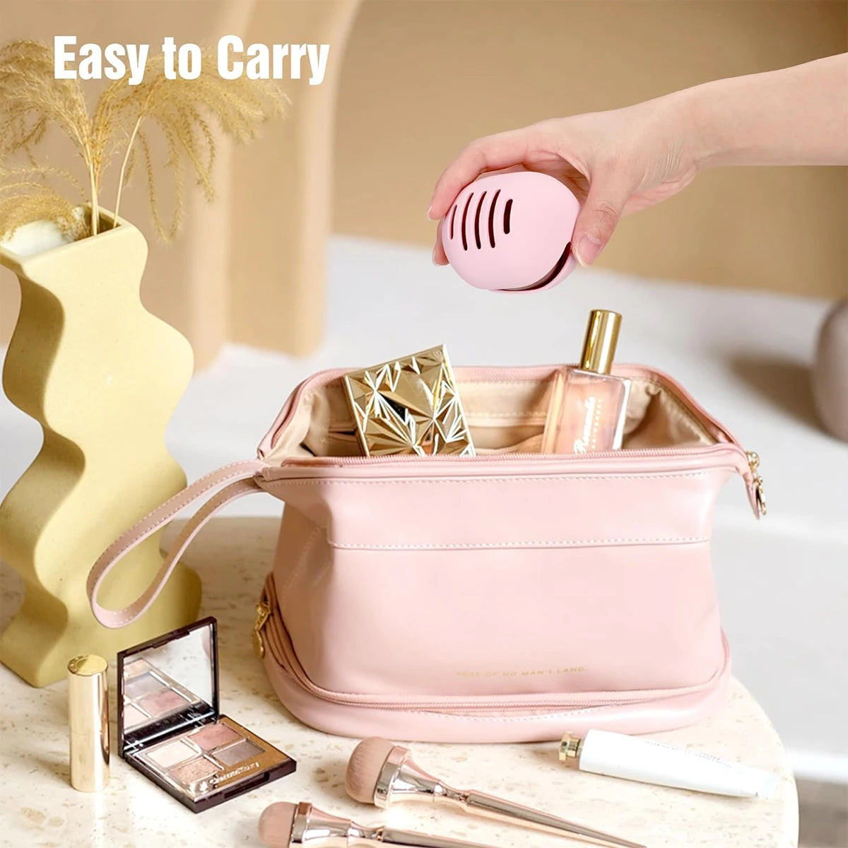 LuxuryGlow Eco-Friendly Silicone Beauty Blender Storage Case – Portable & Reusable Organizer