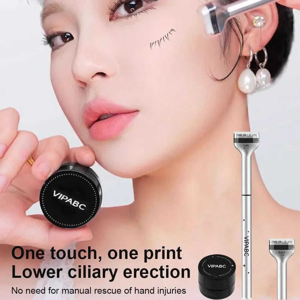 LuxuryGlow 2-in-1 Reusable Eyelash Ink Seal & Eyeliner Pen – Fast-Dry, Natural Look