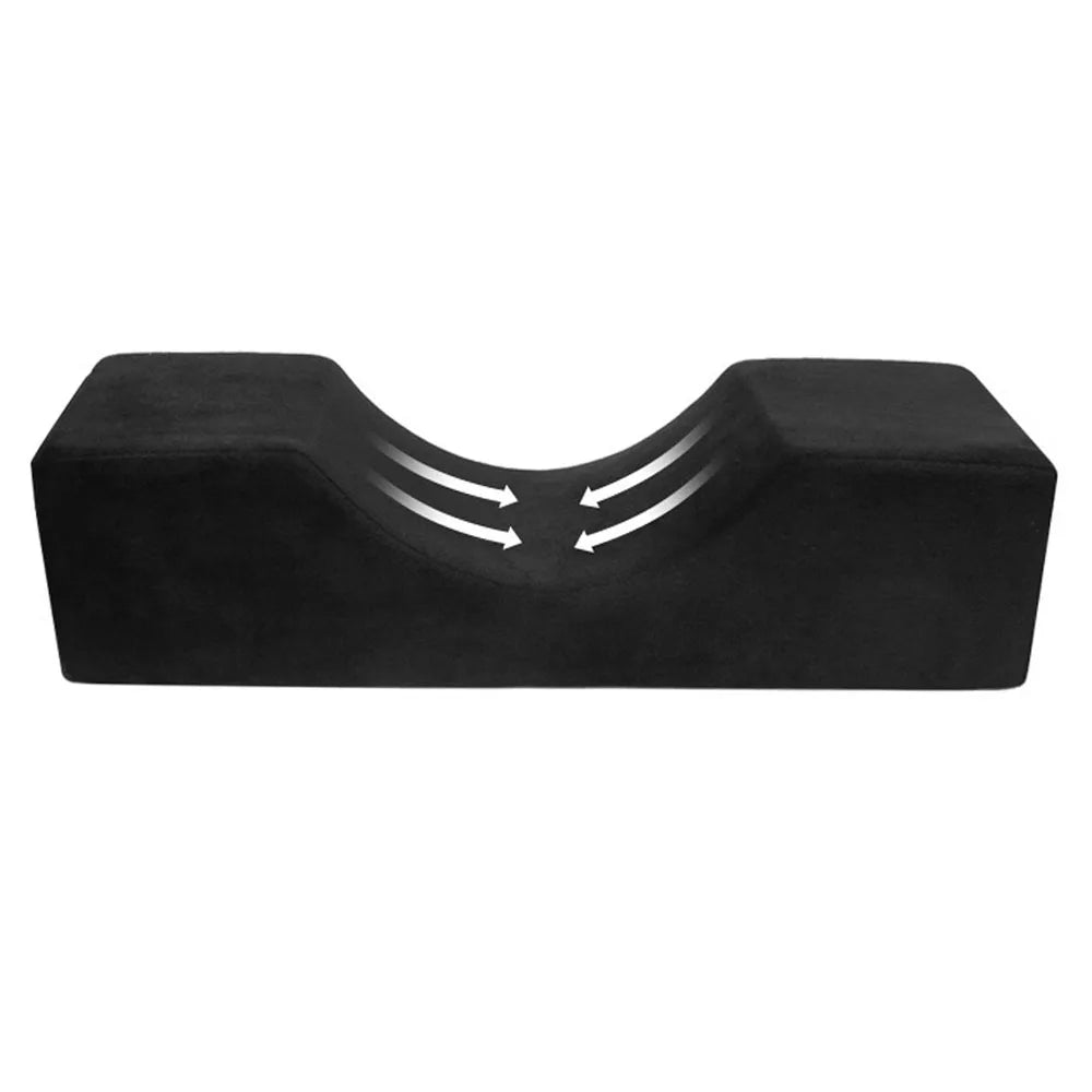 GUGCGV Ergonomic U-Shaped Eyelash Extension Pillow for Salon & Home Use