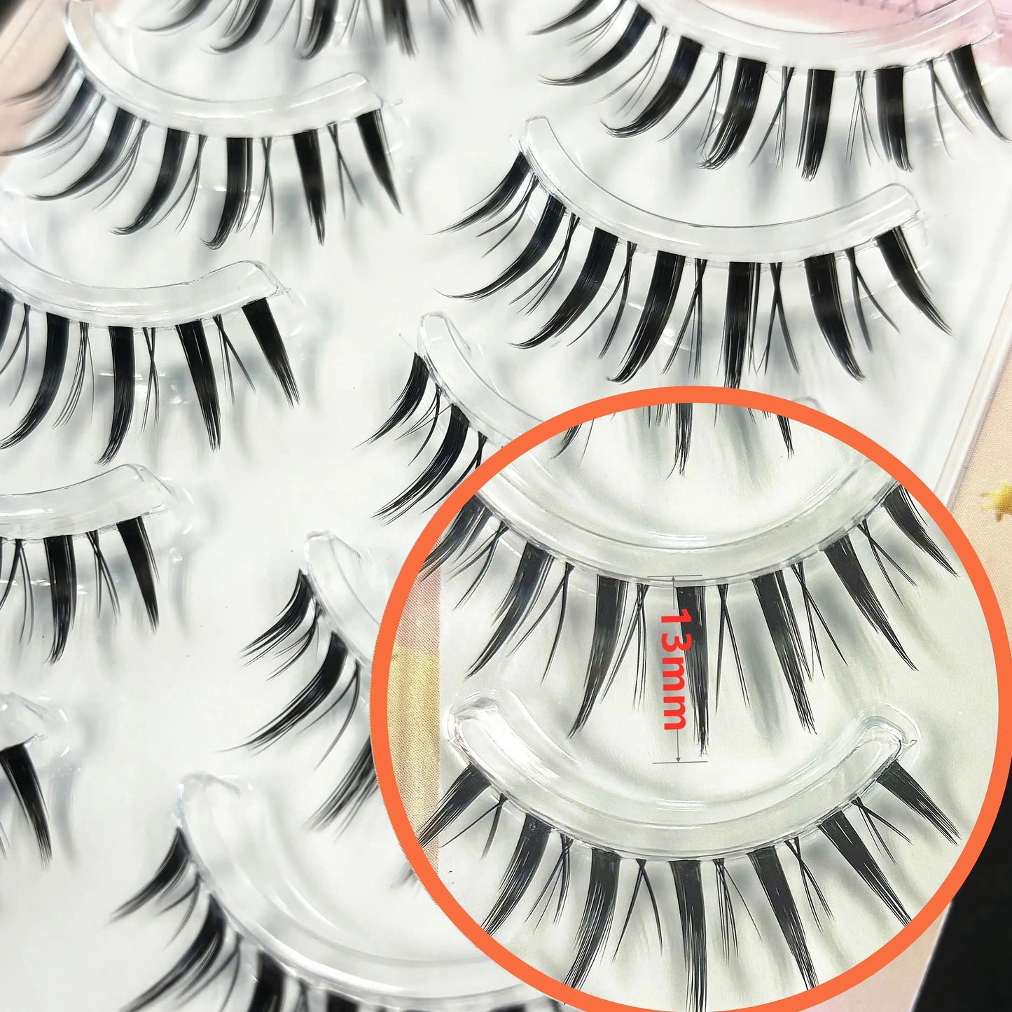 EYENGLE 5 Pairs Little Devil Cosplay False Eyelashes – Sweet Lolita Eye Lashes