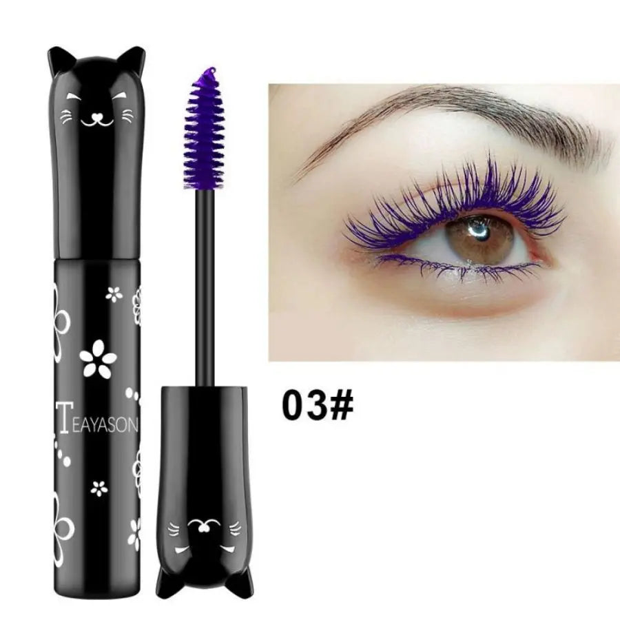TEAYASON 6-Color Vibrant Mascara Set – Smudge-Proof & Clump-Free | TEAYASON