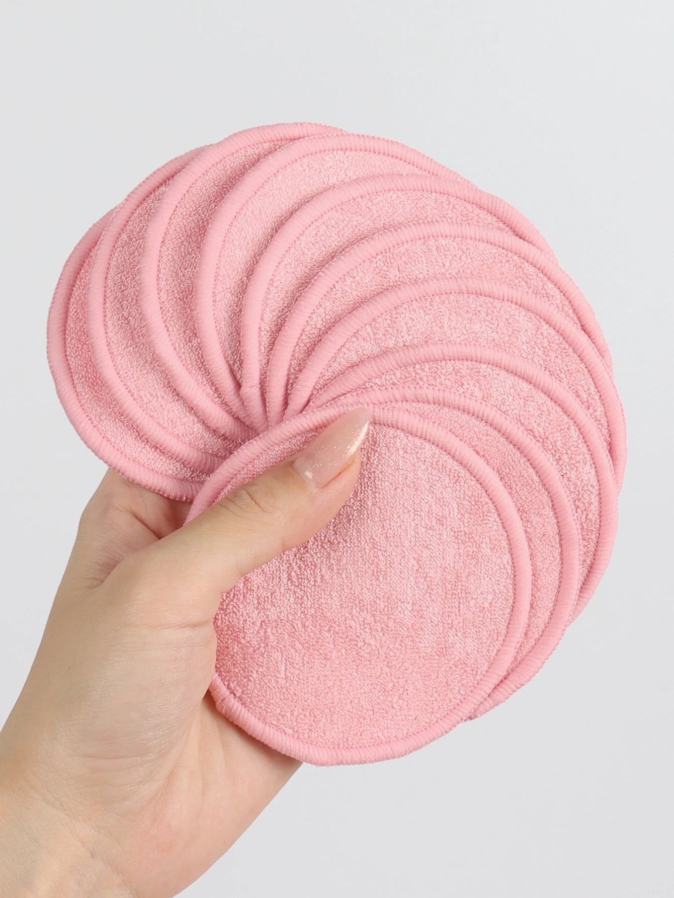 LuxuryGlow Reusable Makeup Remover Pads – 5/10/20 Pack Washable Face Puffs