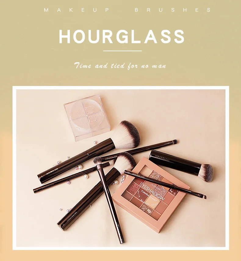 Hourglass Multi-Use Professional Makeup Brush – Powder, Foundation, Concealer, Blush, Bronzer & Eye Makeup