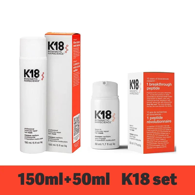 Jaysuing K18 Leave-In Repair Hair Mask – 50ML Conditioner for Dry & Damaged Hair (4-Minute Treatment)