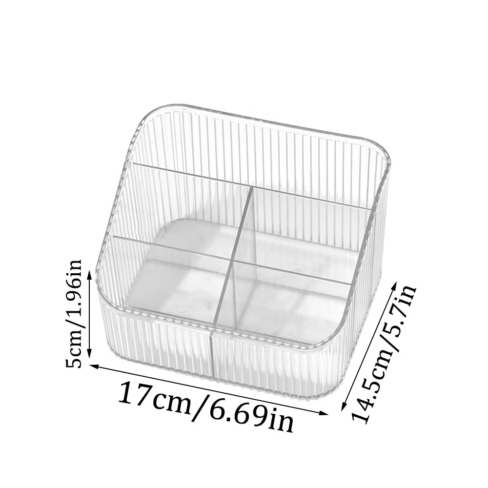 LuxuryGlow Professional Acrylic Eyelash Storage Box with Lid – Transparent Organizer for Lash Stylists