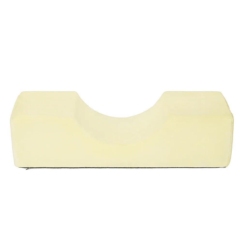GUGCGV Ergonomic U-Shaped Eyelash Extension Pillow for Salon & Home Use