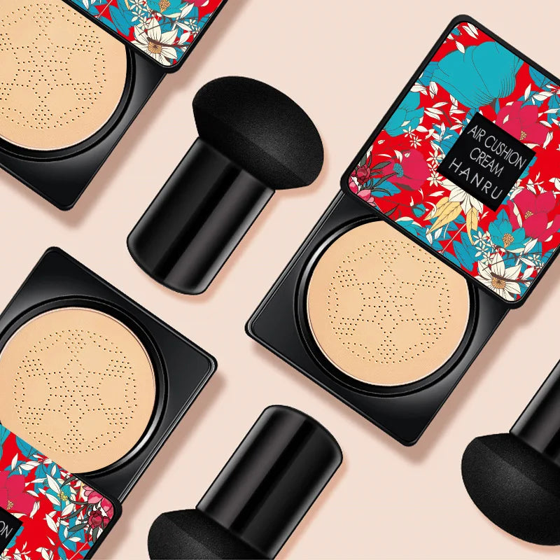 LuxuryGlow Mushroom Air Cushion BB Cream – Moisturizing, Concealing & Long-Lasting