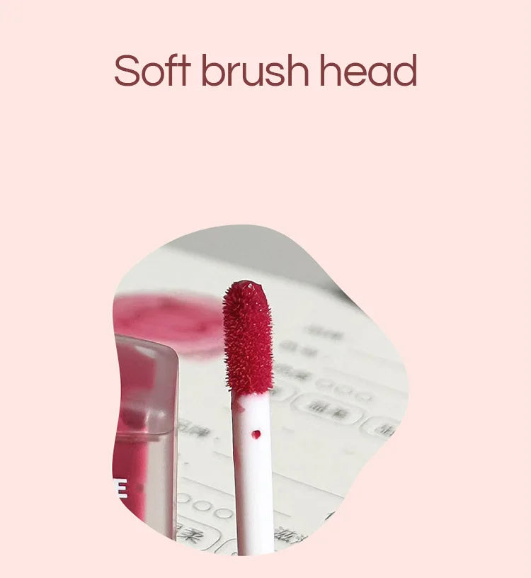 HERORANGE Mirror Lip Glaze: color de labios hidratante, no pegajoso y de alto brillo