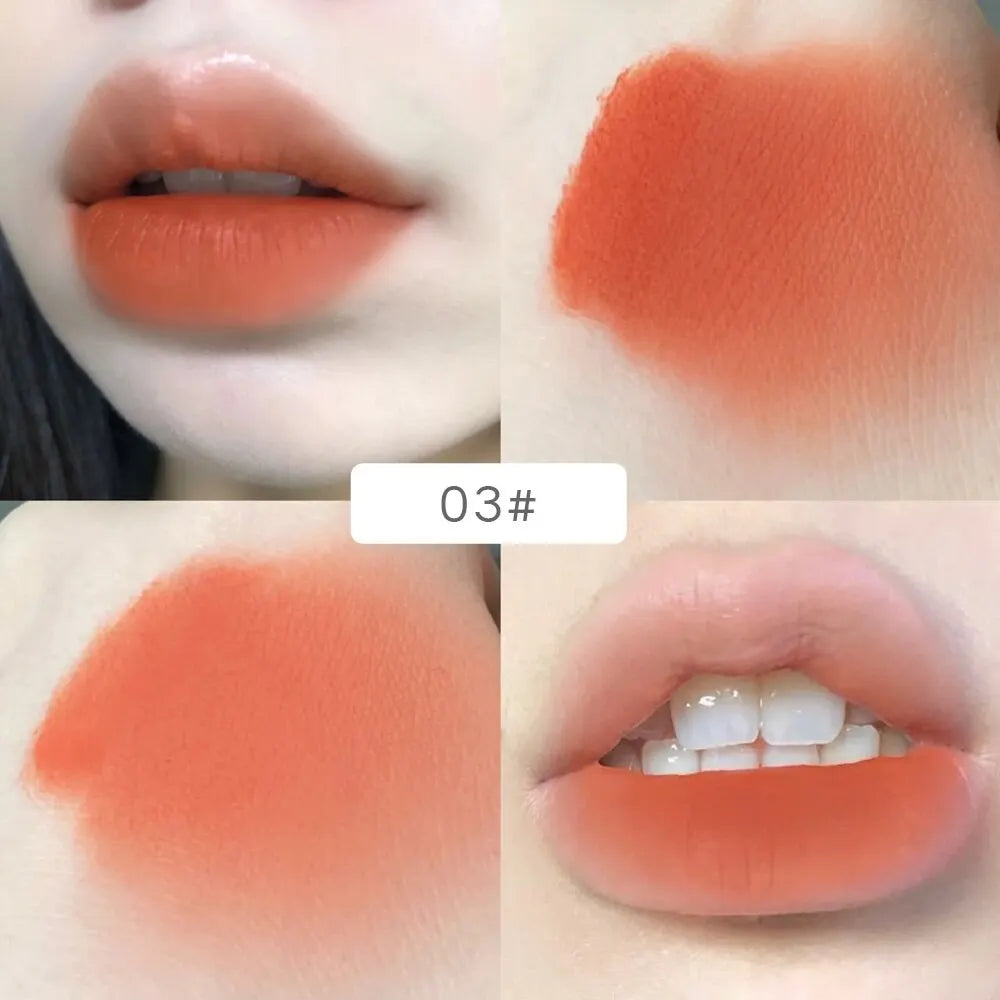 Brillo labial mate Gege Bear Rabbit: arcilla labial aterciopelada de larga duración con acabado hidratante