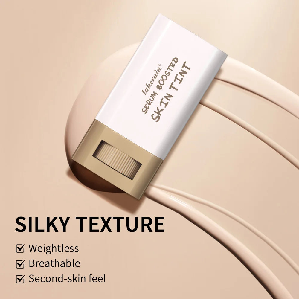 Lakerain Eraser Foundation Stick – Serum-Infused Skin Tint for Flawless, Hydrated Coverage