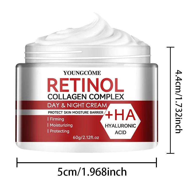 YOUNGCOME Retinol Collagen Face Cream – Deep Hydration & Anti-Aging Moisturizer for Dry Skin