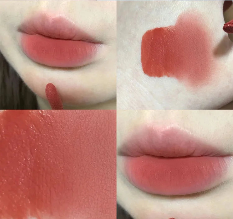 Brillo labial mate Gege Bear Rabbit: arcilla labial aterciopelada de larga duración con acabado hidratante