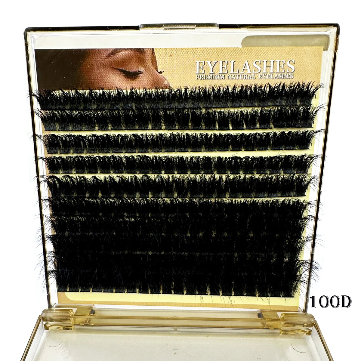 LYBCG Fluffy Thick DIY Lash Clusters – 30D-100D Eyelash Extensions (10–18mm)