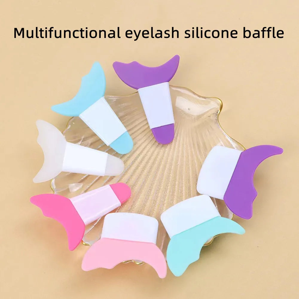LuxuryGlow Multi-Functional Eye Makeup Silicone Tool — Eyeliner, Eyeshadow & Mascara Guide