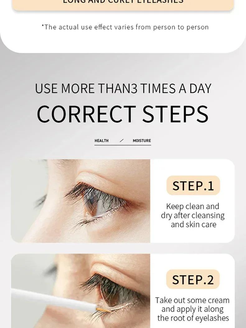 Eelhoe Natural Eyelash Growth Serum with Hyaluronic Acid – Thicker, Longer Lashes
