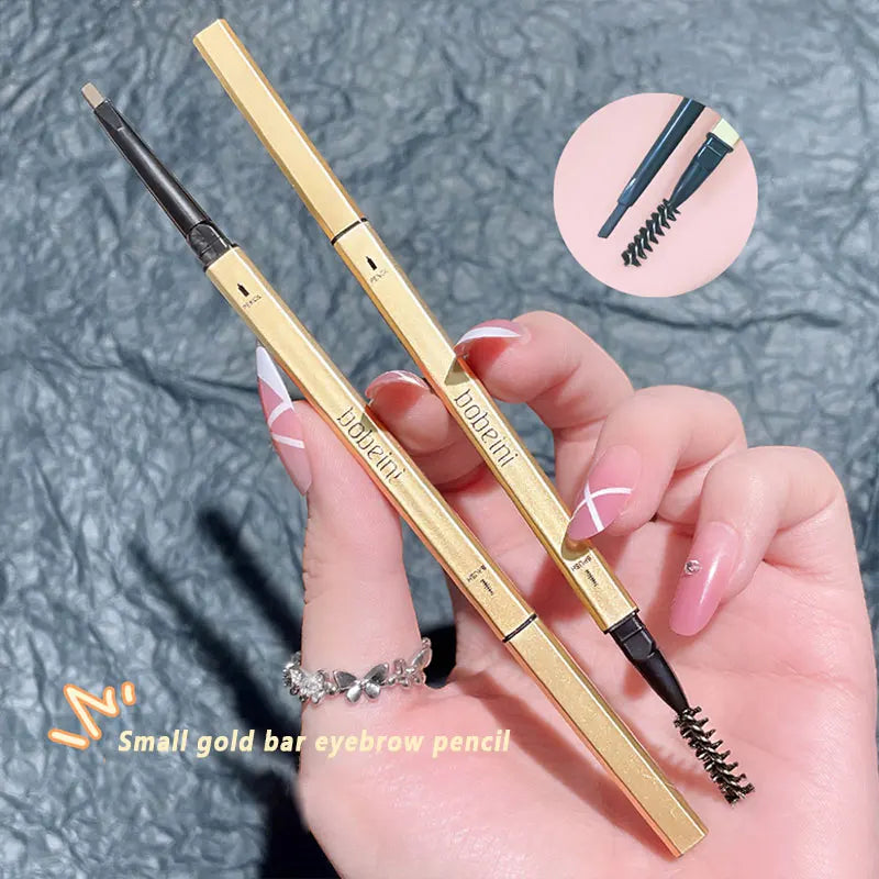 LuxuryGlow Double-Ended Eyebrow Pencil – Waterproof, Long-Lasting & Natural Finish