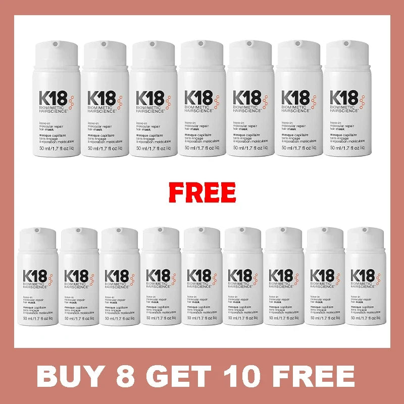 Jaysuing K18 Leave-In Repair Hair Mask – 50ML Conditioner for Dry & Damaged Hair (4-Minute Treatment)