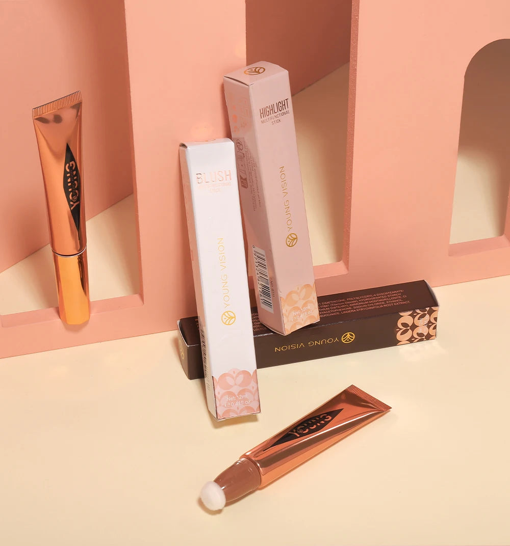 YOUNG VISION Air Cushion Blusher — Long-Lasting, Easy-to-Apply (6 Colors)