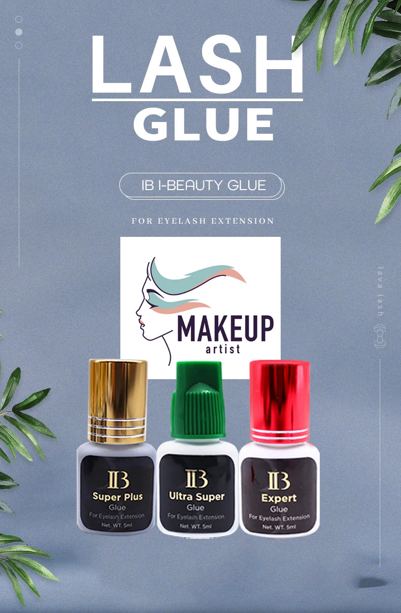 غراء تمديد الرموش IGLUE 5 مل IB - لاصق رموش سريع الجفاف من كوريا