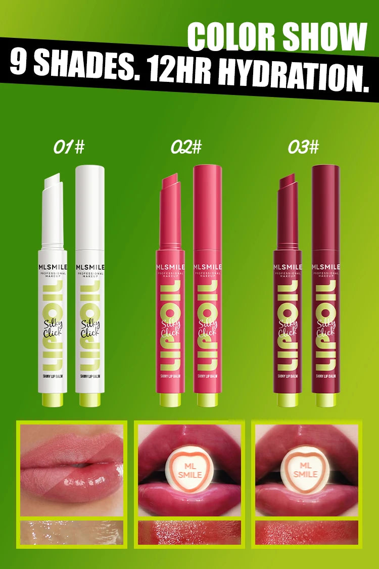 Lápiz labial mate resistente al agua MLSMILE: acabado aterciopelado de larga duración que no mancha (9 colores)