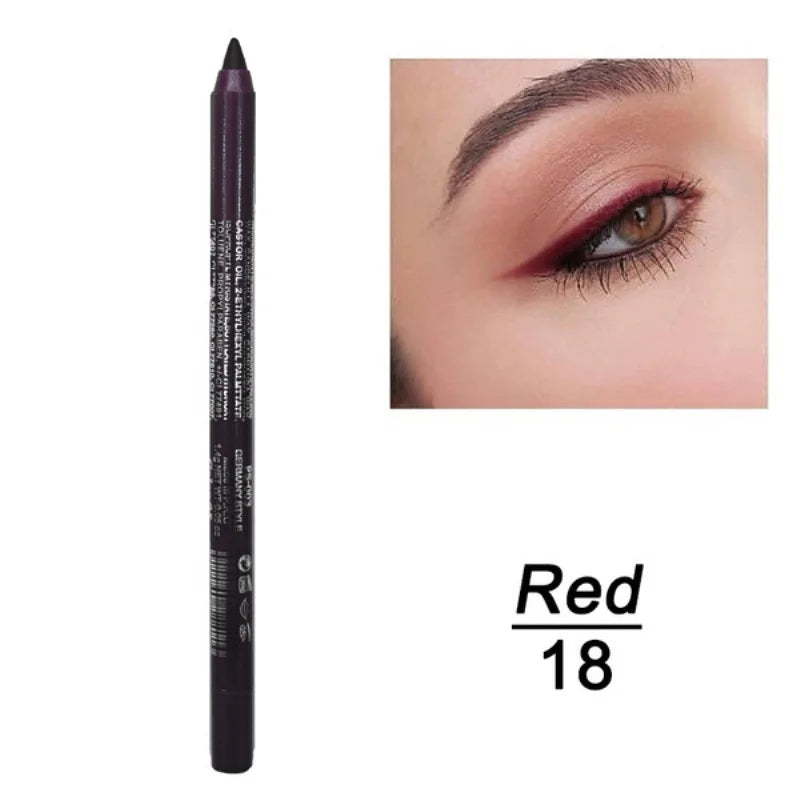 LuxuryGlow Silkworm Pearlescent Eyeshadow & Eyeliner Gel Pen – Waterproof, High Gloss