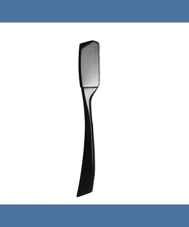 LuxuryGlow Professional Straight Edge Razor for Men – Manual Shaving Knife with Zinc Alloy Handle