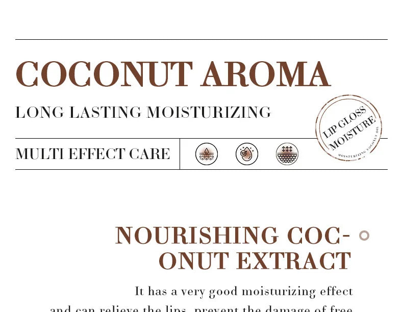 Bálsamo labial de coco con vitamina C de SADOER: tratamiento hidratante y reparador con aloe para labios de SADOER