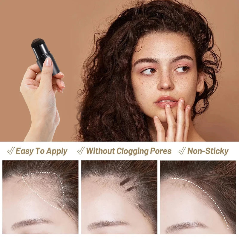 Polvo corrector instantáneo de raíces y líneas capilares LuxuryGlow: cobertura duradera y resistente al agua