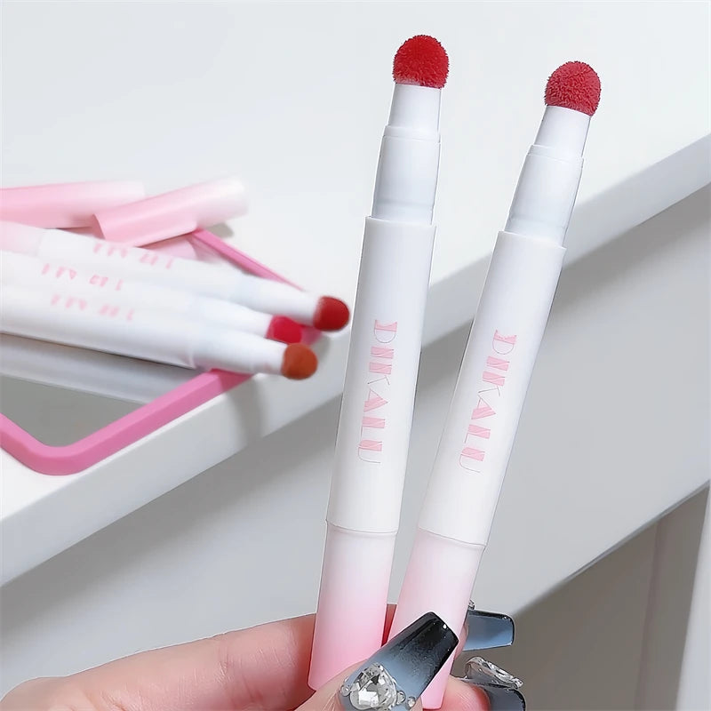 DIKALU Matte Air Cushion Lip Cream | Non-Stick, Long-Lasting Lip Mud