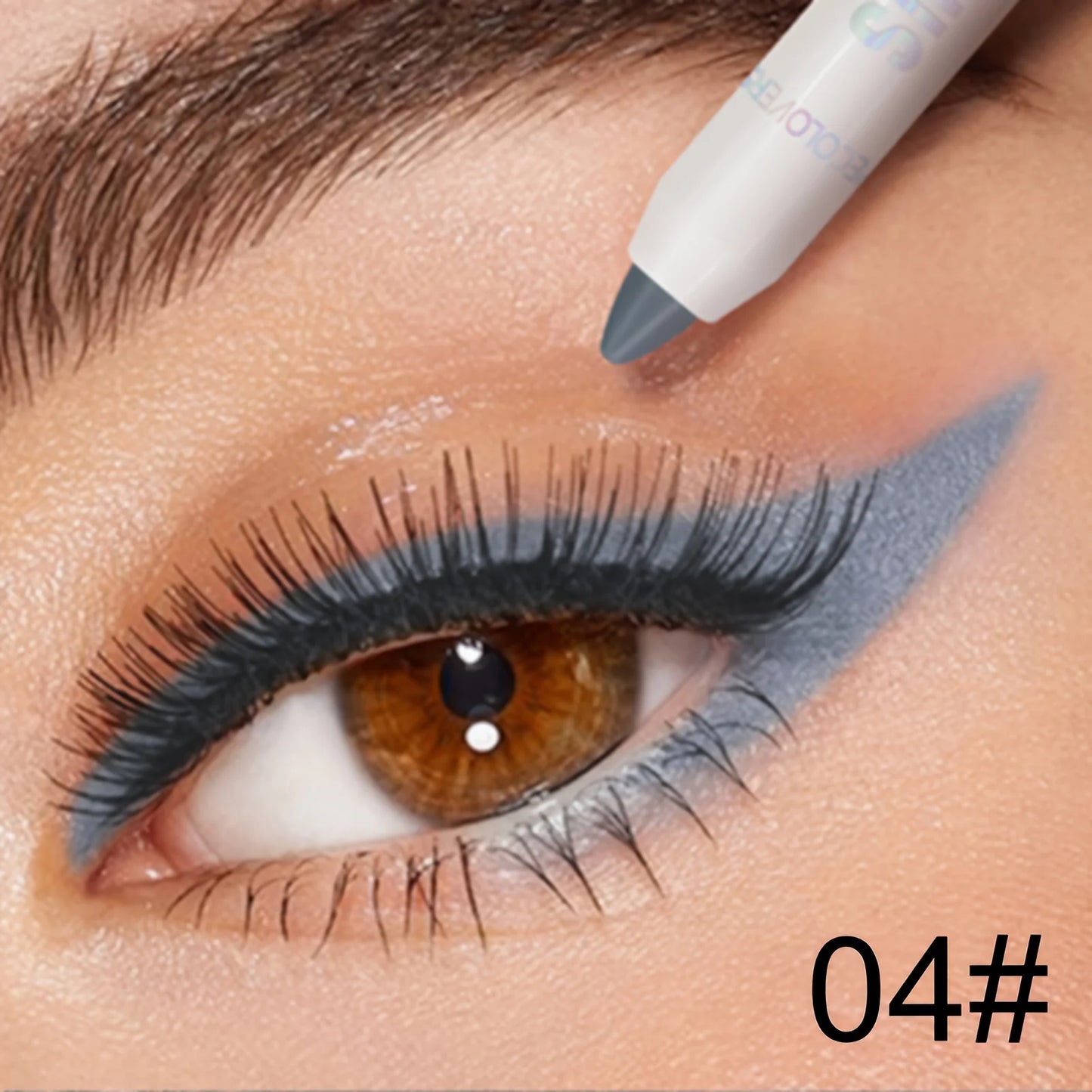 LuxuryGlow Waterproof Eyeshadow Stick — Long-Lasting, High-Pigment Shimmer & Matte Crayon