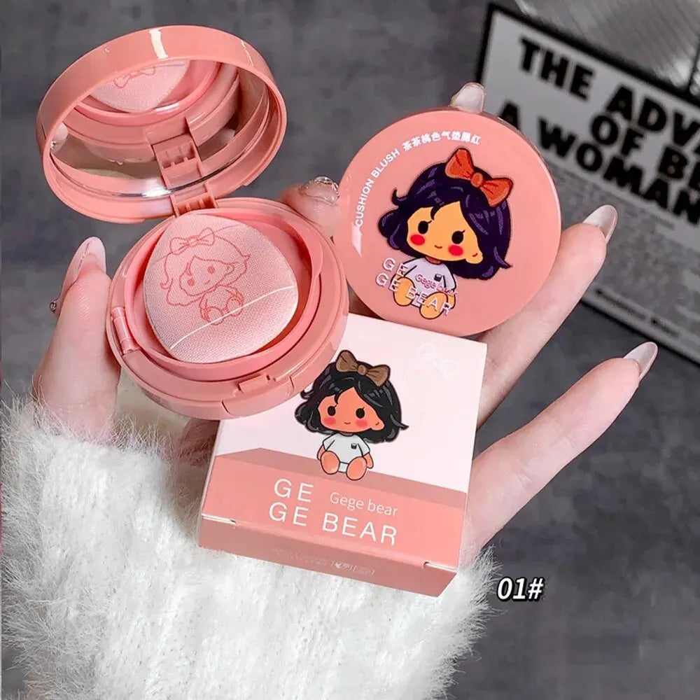 Gege Bear Cushion Blush by Gege Bear – Long-Lasting, Blendable & Whitening Finish