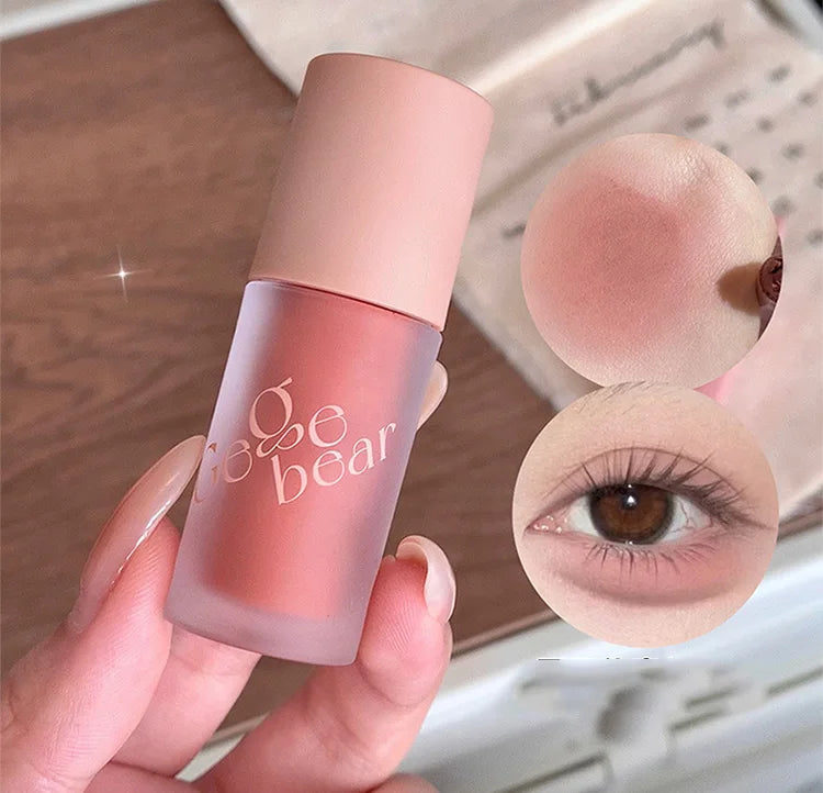 Crema de terciopelo 4 en 1 Gege Bear: lápiz labial, rubor, sombra de ojos y contorno