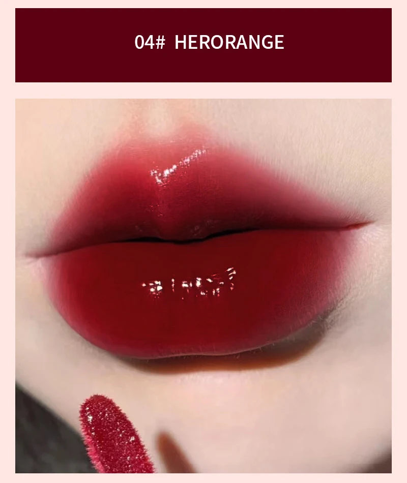 Laca de labios HERORANGE efecto cristal: brillo de espejo, hidratante y antimanchas (7 g)