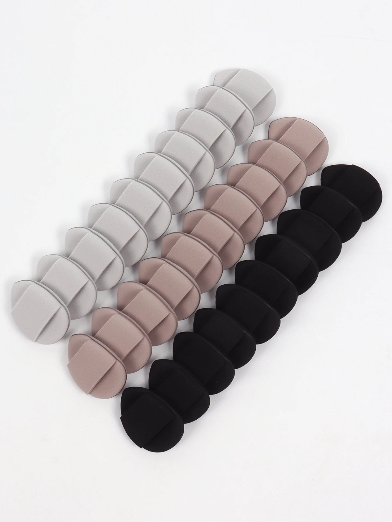 Esponjas de aire LuxuryGlow para dedos: herramienta de maquillaje suave, reutilizable e impecable