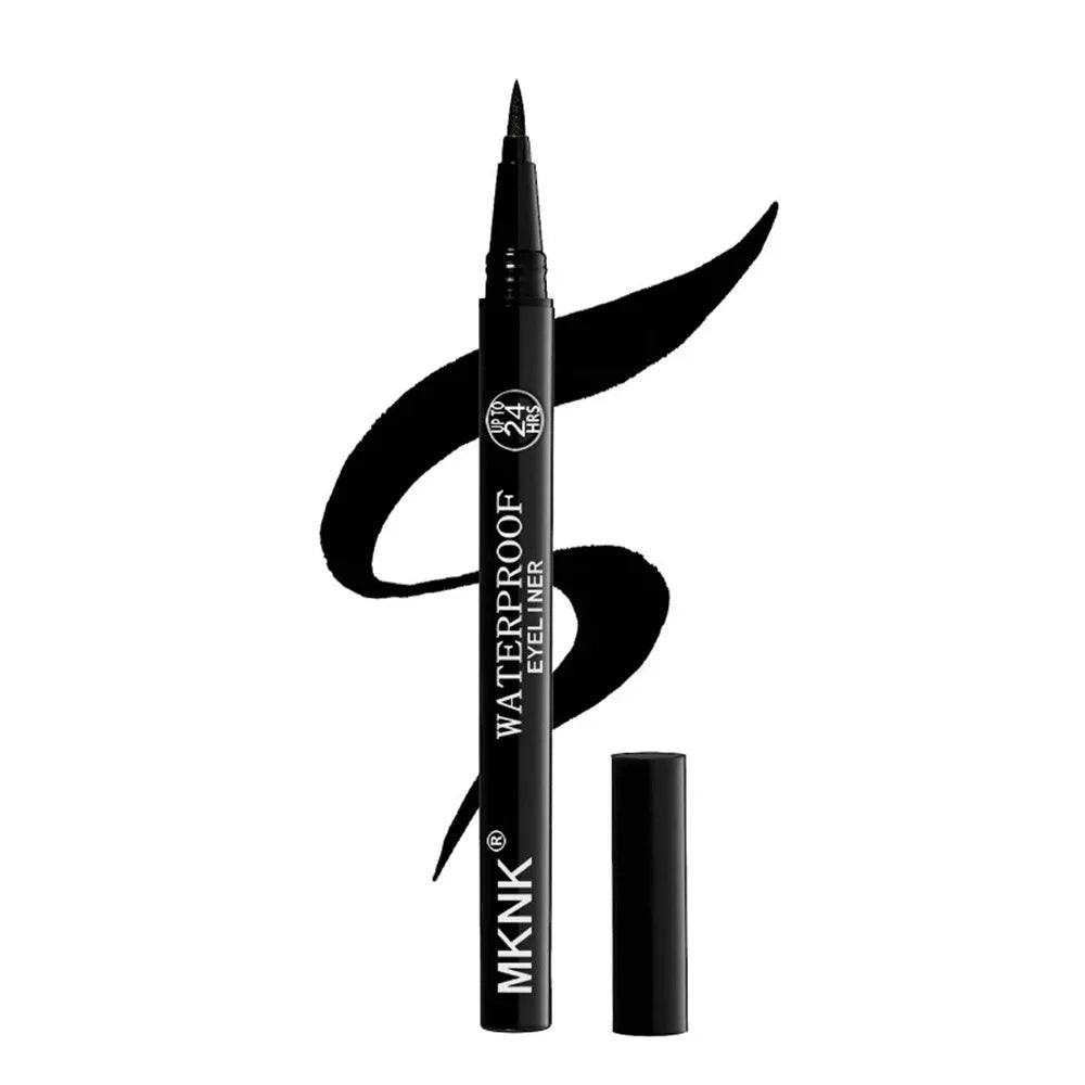 LuxuryGlow Quick-Dry Waterproof Eyeliner Pencil – 24H Long-Lasting, Smudge-Proof, Matte Finish