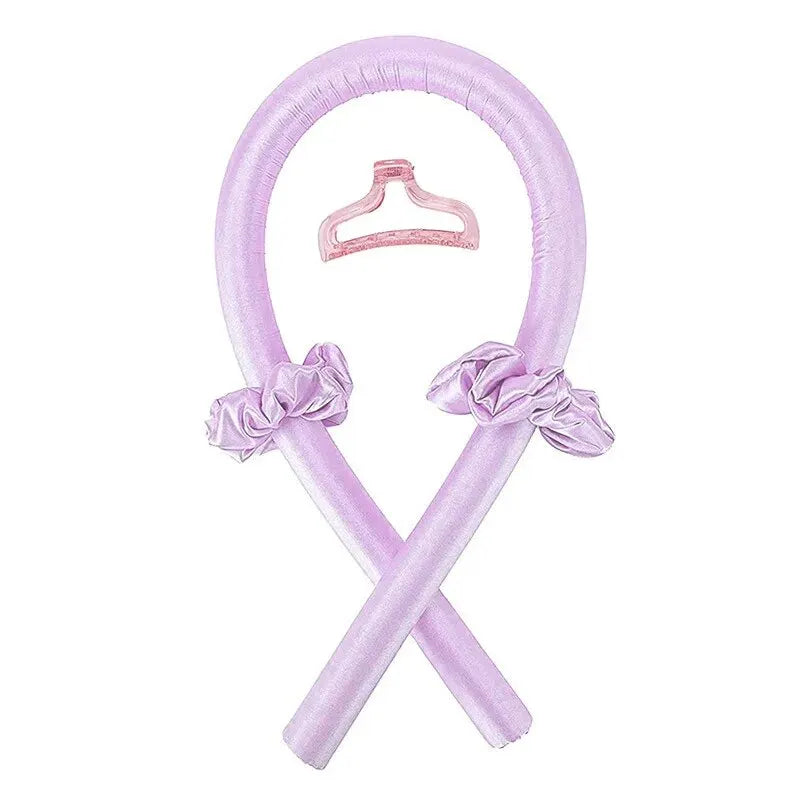 Tanyi DIY Heatless Hair Curling Headband Set – No-Heat Lazy Curler with Hairpins