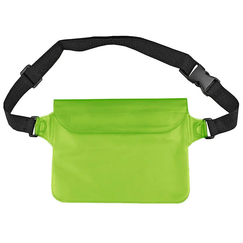 BeeChip Waterproof Waist & Shoulder Swimming Bag – Beach & Dive Phone Case