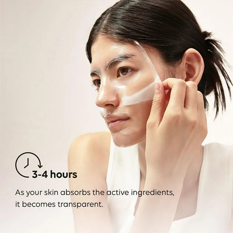 LuxuryGlow Bio Collagen Face Mask – Deep Hydrating & Brightening Overnight Skincare (1/5/10/20 PCS)