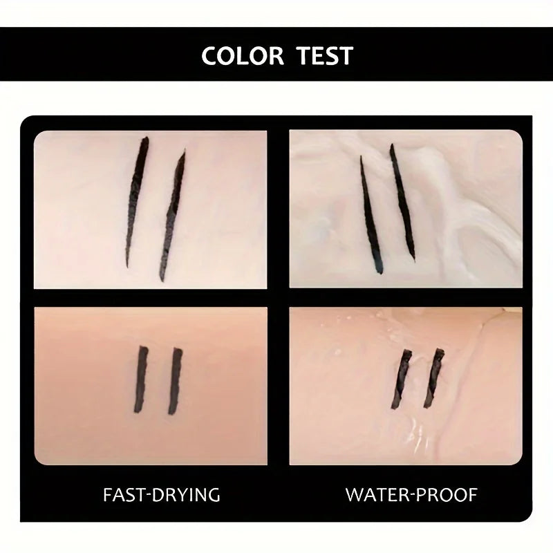 LuxuryGlow Waterproof Quick-Dry Liquid Eyeliner Pen – Smudge-Proof Matte Eye Makeup