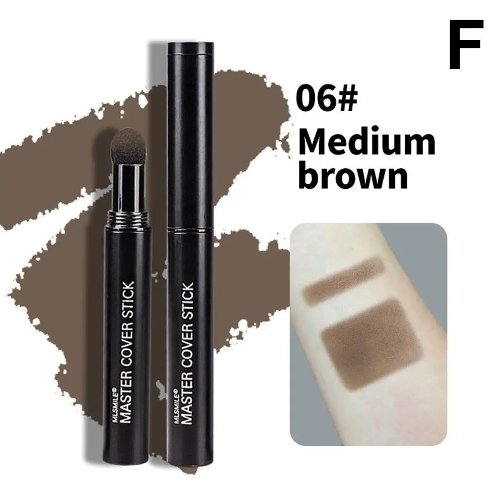 LuxuryGlow 6 Colors Hair Line Powder — Instant Root Cover-Up & Hairline Filler for Natural Look