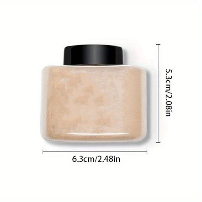 Polvo fijador LuxuryGlow 4 Colors Luxury Banana: resistente al agua, de larga duración y con control de grasa
