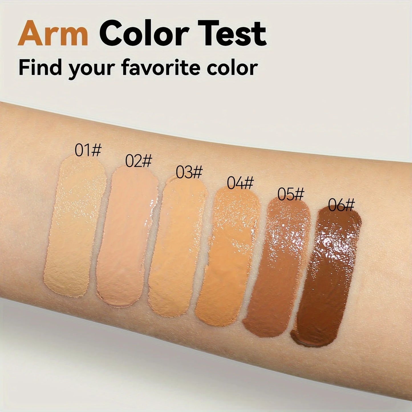 Base de maquillaje líquida y corrector 2 en 1 MLSMILE: cobertura total, resistente al agua, hidratante